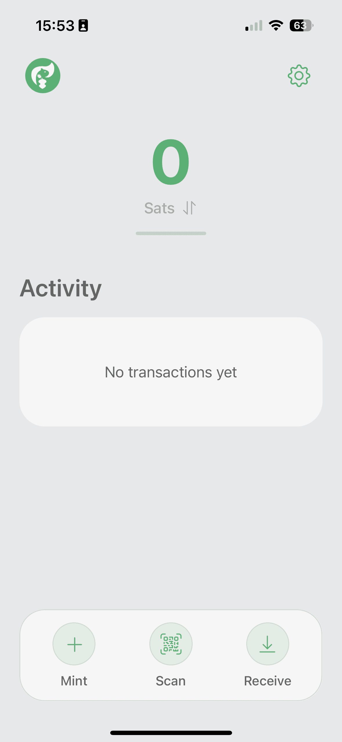 The eNuts iOS wallet